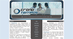 Desktop Screenshot of cronotempos.com.br